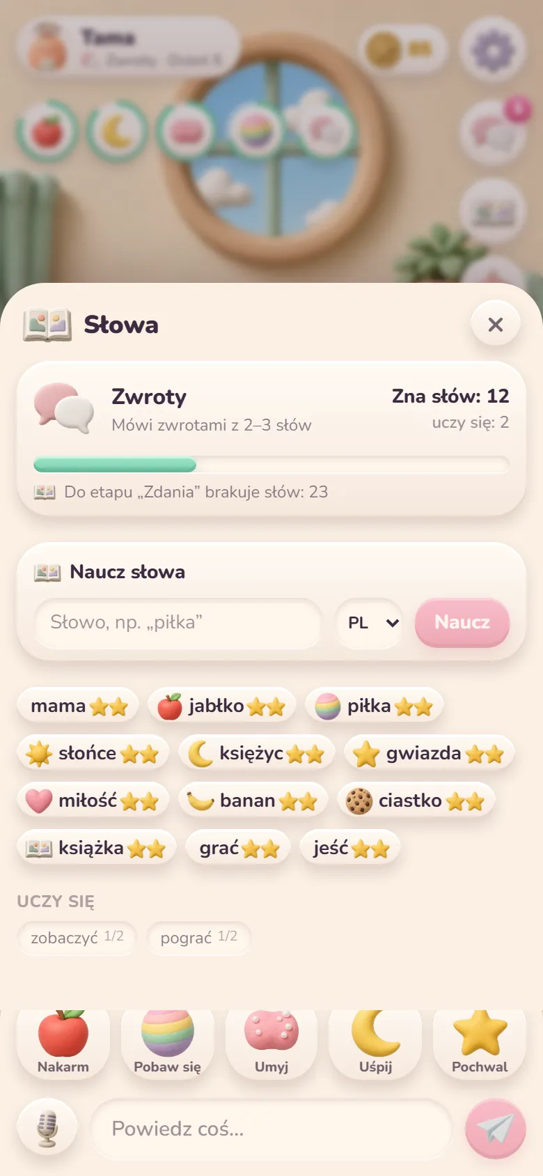 Słowa, które zna zwierzak